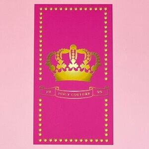 Juicy Couture - ‘The Crown’ Beach Towel. NWT